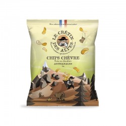 Chips chèvre Le crétin des...